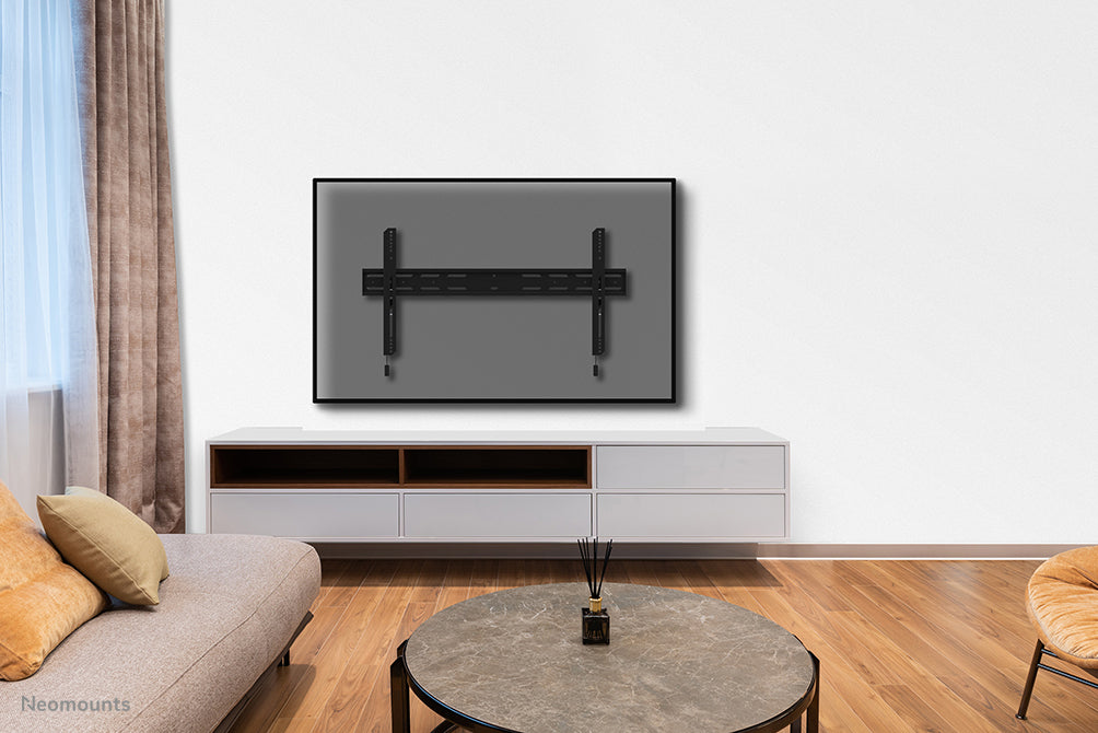 Neomounts WL30S-850BL18 soporte plano de pared para pantallas de 43-86 pulgadas - Negro