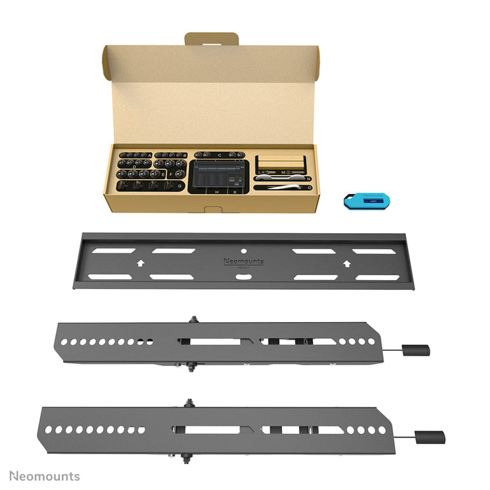Soporte de pared inclinable Neomounts WL35S-850BL14 para pantallas de 32-65 pulgadas - Negro