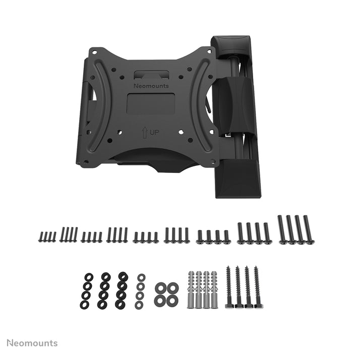 Soporte de pared Neomounts WL40-550BL12 de movimiento completo para pantallas de 32-55 pulgadas - Negro
