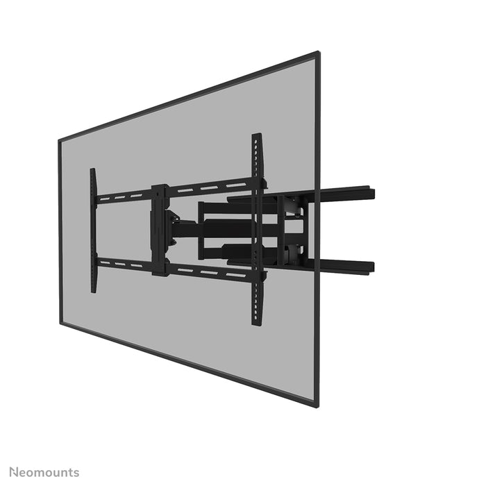 Neomounts WL40-550BL18 soporte de pared de movimiento completo para pantallas de 43-75 pulgadas - Negro