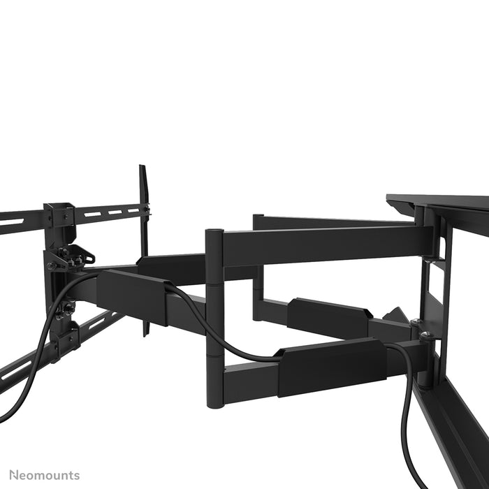 Neomounts WL40-550BL18 soporte de pared de movimiento completo para pantallas de 43-75 pulgadas - Negro