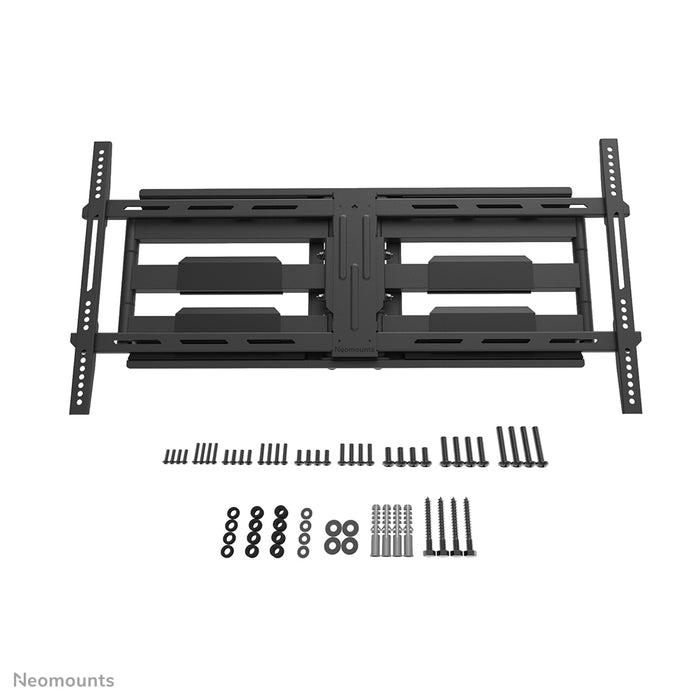 Neomounts WL40-550BL18 soporte de pared de movimiento completo para pantallas de 43-75 pulgadas - Negro