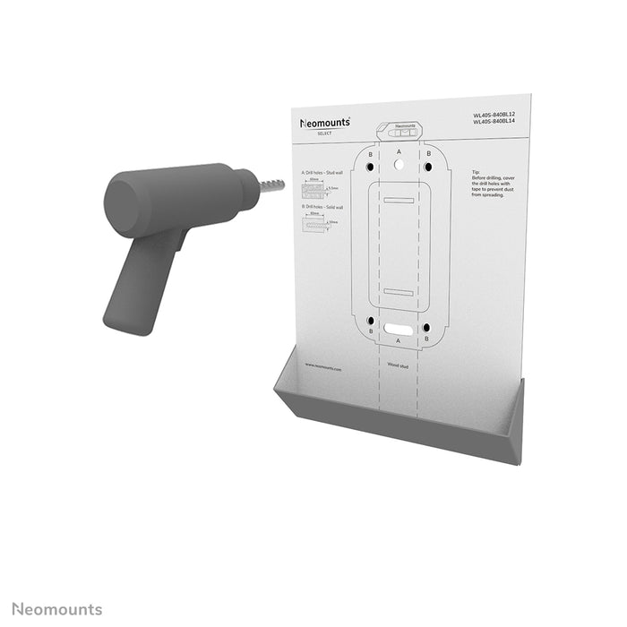 Neomounts WL40S-840BL12 soporte de brazo móvil completo para pantallas de 32-55 pulgadas - Negro