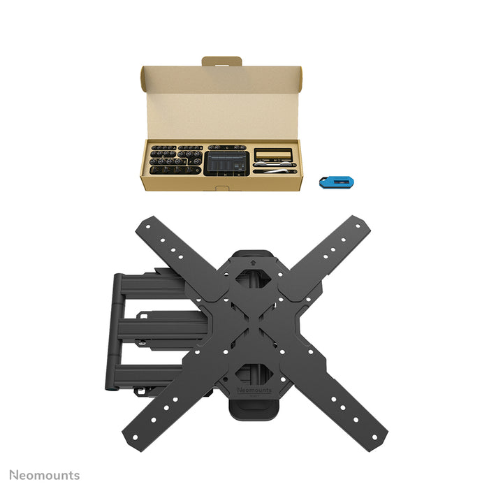 Neomounts WL40S-850BL14 soporte de brazo de movimiento completo para pantallas de 32-65 pulgadas - Negro