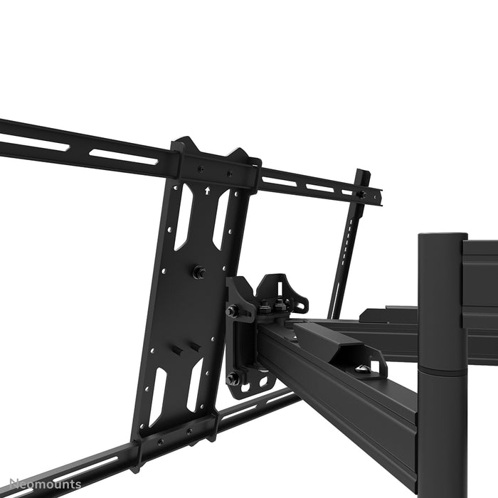 Soporte de pared Neomounts WL40S-850BL18 de movimiento completo para pantallas de 43-86 pulgadas - Negro