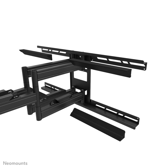 Soporte de pared Neomounts WL40S-850BL18 de movimiento completo para pantallas de 43-86 pulgadas - Negro