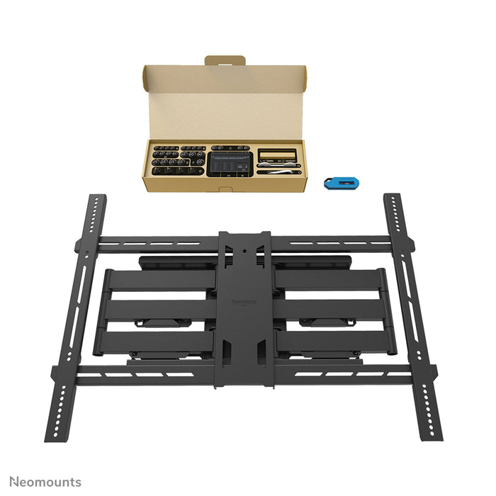 Neomounts WL40S-950BL18 soporte de brazo móvil completo para pantallas de 55-110 pulgadas - Negro
