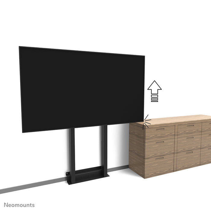 Soporte de pared motorizado Neomounts WL55-875BL1 para pantallas de 37 a 100 pulgadas - Negro