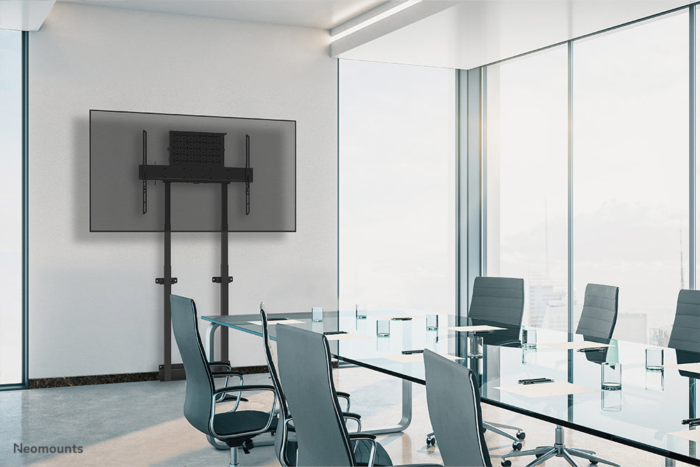 Soporte de pared motorizado Neomounts WL55-875BL1 para pantallas de 37 a 100 pulgadas - Negro