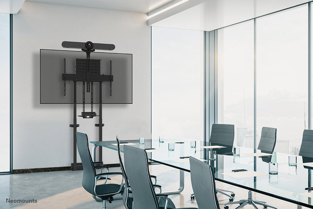 Soporte de pared motorizado Neomounts WL55-875BL1 para pantallas de 37 a 100 pulgadas - Negro