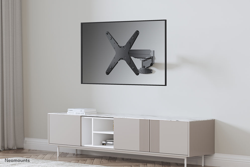 Neomounts WL70-550BL14 soporte de pared de movimiento completo para pantallas de 32-55 pulgadas - Negro