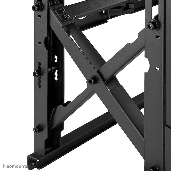 Neomounts WL95-900BL16 push to pop out videowall steun voor 45-75 inch schermen - Zwart