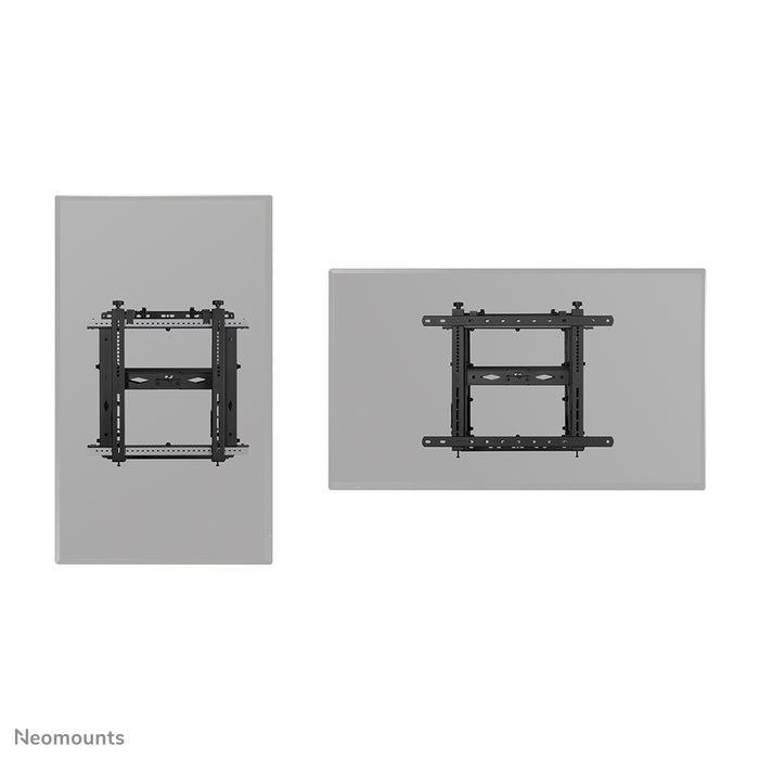 Neomounts WL95-900BL16 push to pop out videowall steun voor 45-75 inch schermen - Zwart