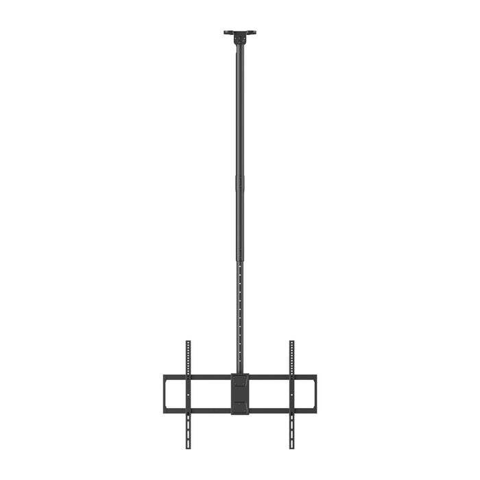 Soporte de techo resistente ajustable en altura de 50 a 100 pulgadas y capacidad de carga de 80 kg
