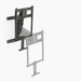 Wolff Mount TVB-147 – Pull-Down TV-beugel – Draaibaar – 47 cm Hoogteverstelling – Geschikt tot 86 inch