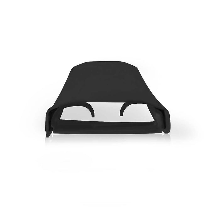 Canaleta para cables 110 cm x 6 cm Negro