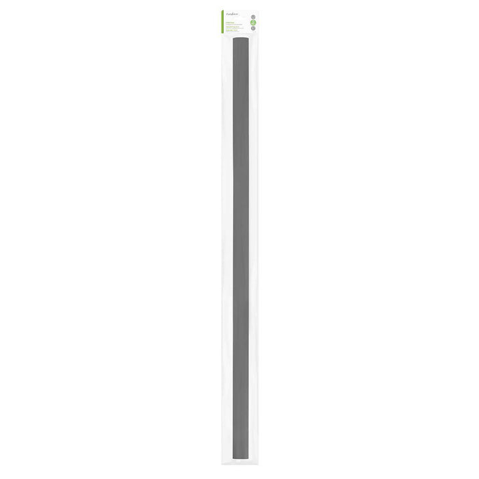 Canaleta para cables 110 cm x 6 cm Negro