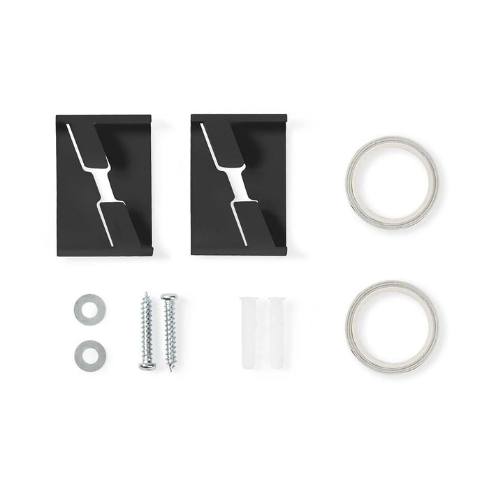 Canaleta para cables 110 cm x 6 cm Negro