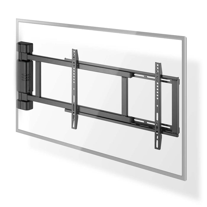Soporte de pared eléctrico para TV de 32-75" | Máx. 40 kg | Ángulo de giro de 90° | Mando a distancia
