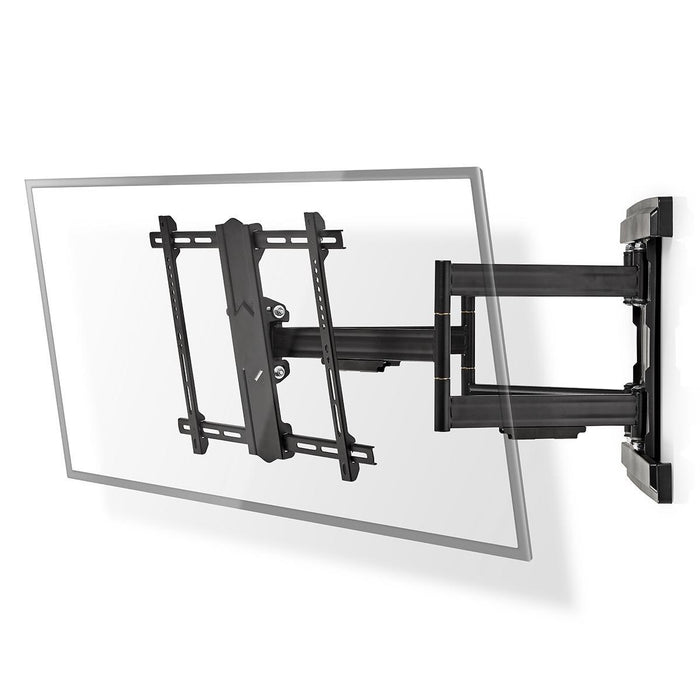Soporte de pared para televisor de movimiento completo | 37 - 80" | Máx. 70 kg | 6 puntos de bisagra