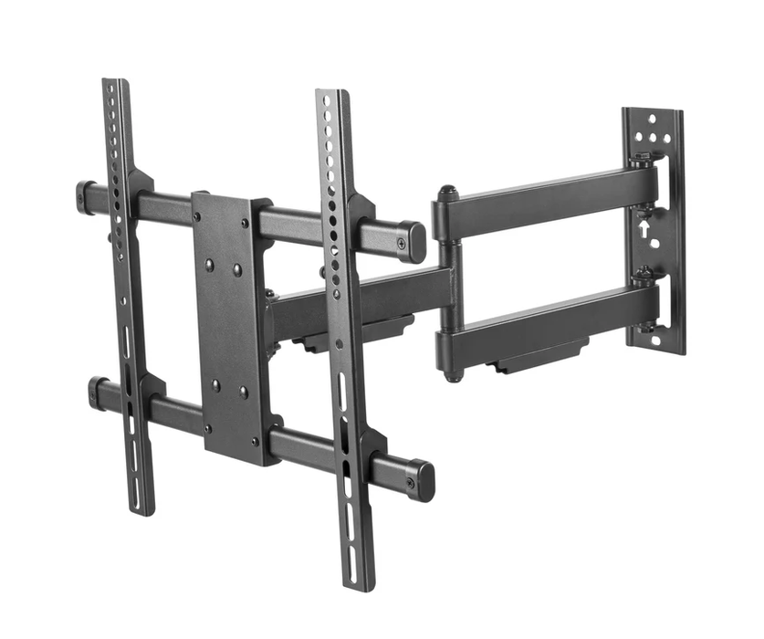 Soporte de pared Wolff Mount con movimiento completo para televisión - Perfecto para televisores de 32 a 55 pulgadas - Soporta hasta 50 KG - Garantía de 10 años | Universal