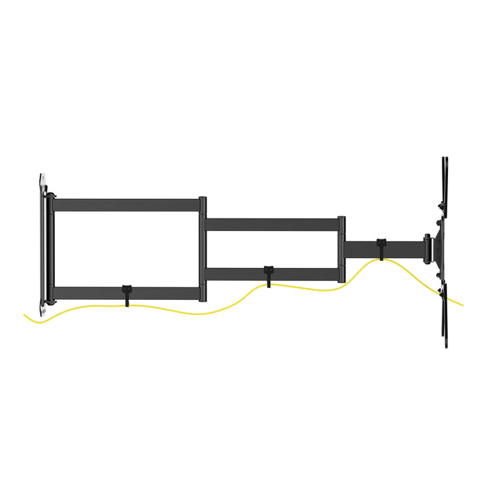Extra lange Full-Motion TV Muurbeugel tot 65 inch voor Samsung | Tot 95cm uit de muur! | Max VESA 400x400