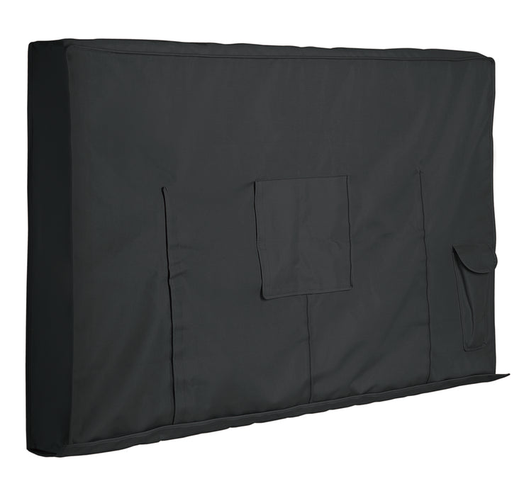 Soportes para TV Ofertas TOP 6: Funda Protectora para TV Exterior | 30" - 32" | Tela Oxford de Excelente Calidad | Compartimento Separado para Mando a Distancia | Negro