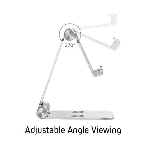 Wolff Mount – Aluminium Opvouwbare Tablet- en Telefoonhouder – TVB-130