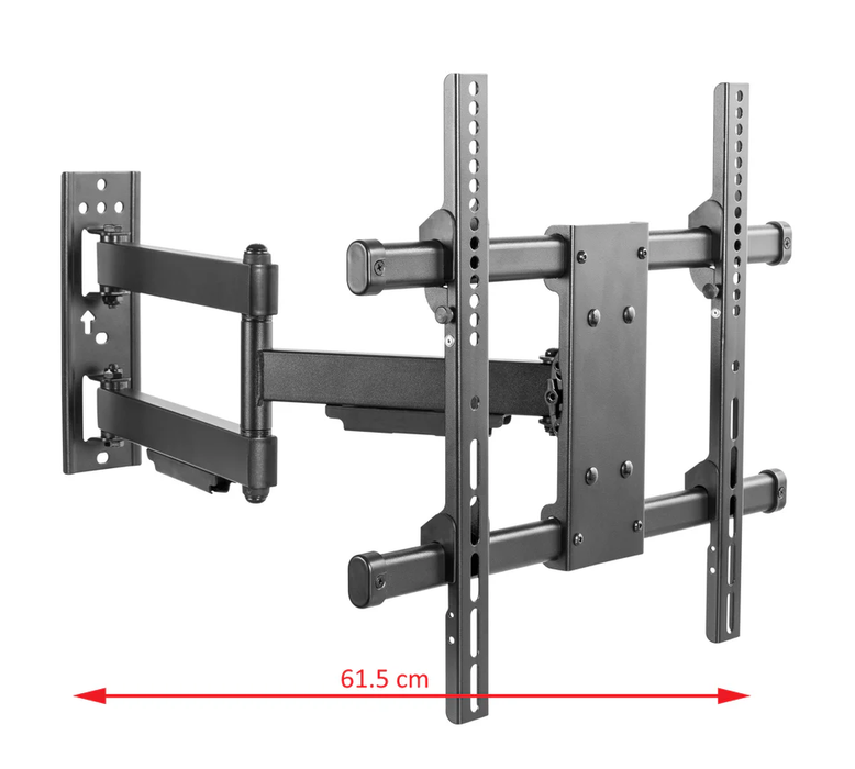 Soporte de pared Wolff Mount con movimiento completo para televisión - Perfecto para televisores de 32 a 55 pulgadas - Soporta hasta 50 KG - Garantía de 10 años | Universal