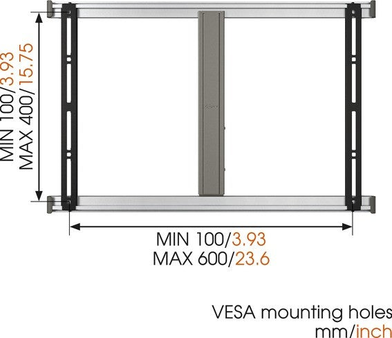 Soporte de pared delgado Vogels THIN 325