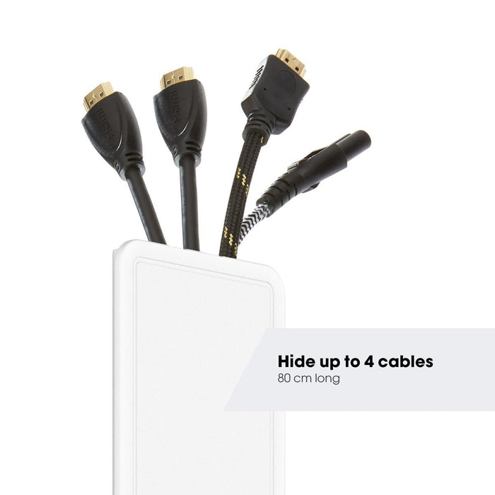 Canaleta para cables Vogel's blanca 80 cm