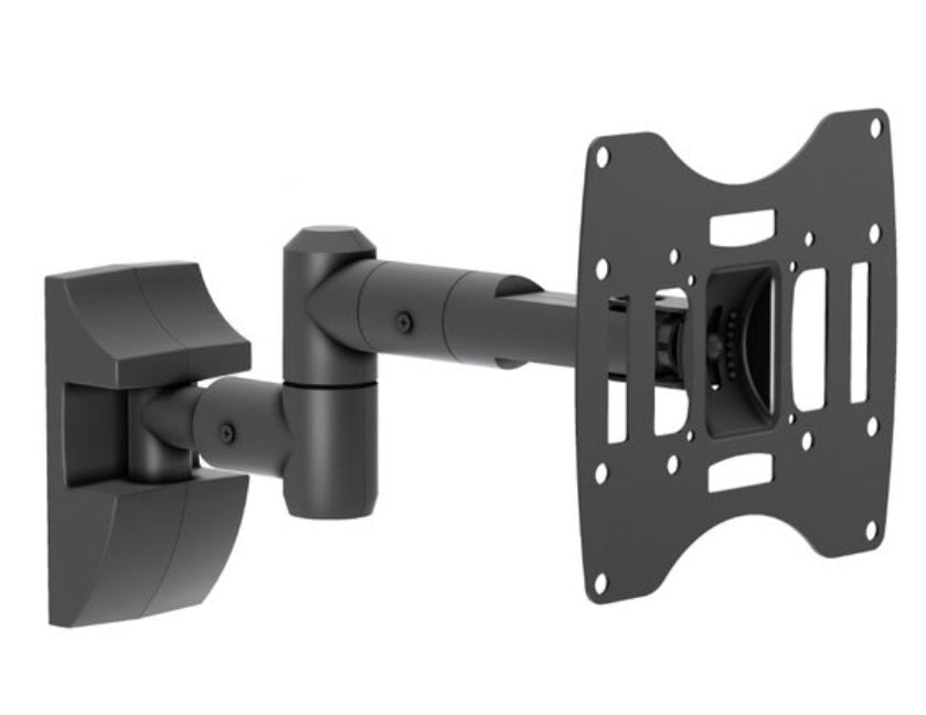 Soporte de pared compacto para TV de segunda mano para pantallas de hasta 32" Giratorio e inclinable